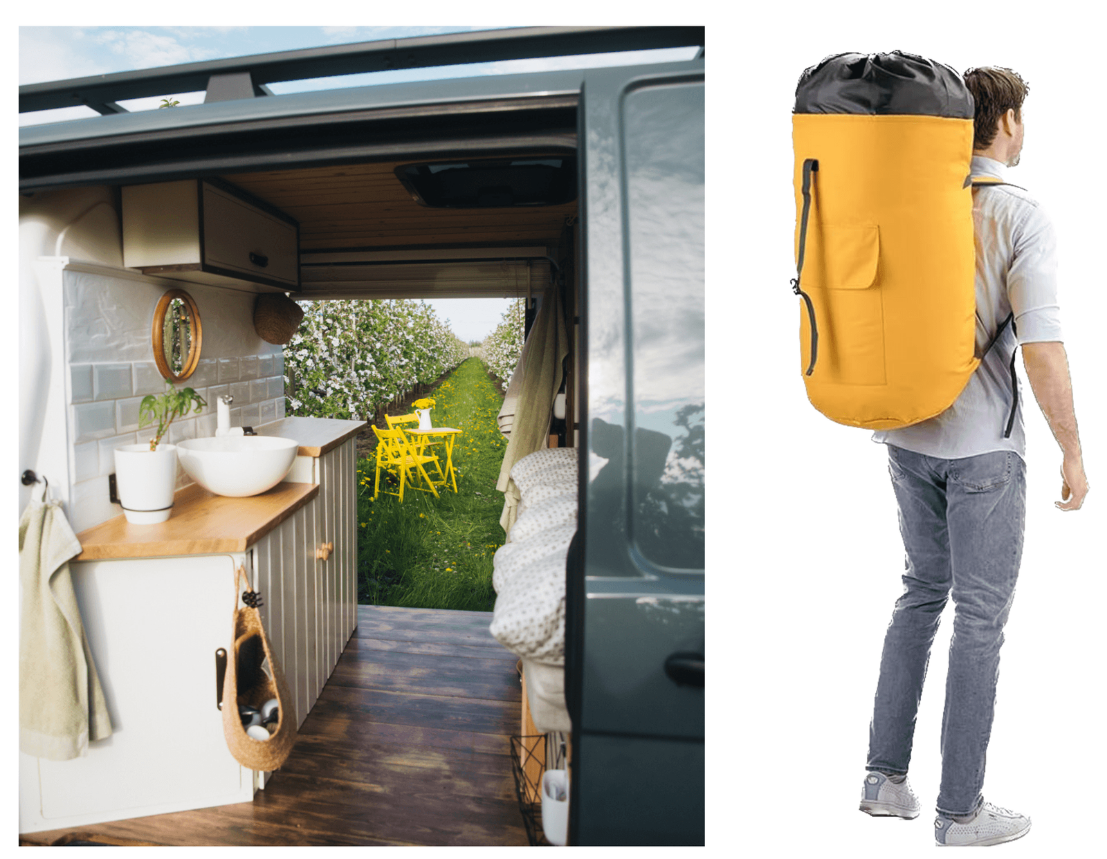 GTKY: Organisateur de valise cabine et sac à dos, pliable et copact GTKY: Organisateur de valise cabine et sac à dos, pliable et copact